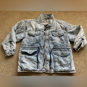 Horizon Outerwear Denim Puffer Jacket